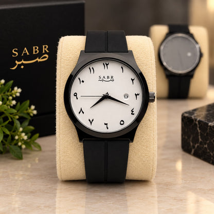 SABR Luxury Arabic Numeral Date Watch | Premium Men’s Watch