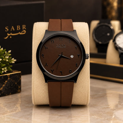 SABR Luxury Arabic Numeral Date Watch | Premium Men’s Watch